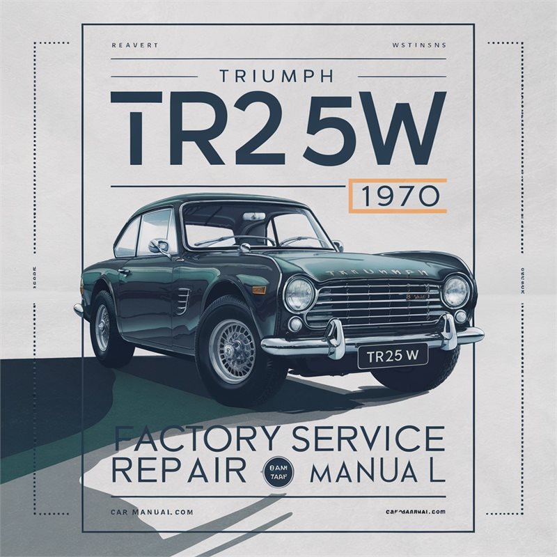 1968-1970 Triumph Speed Four TR25W Service Repair Workshop Manual PDF