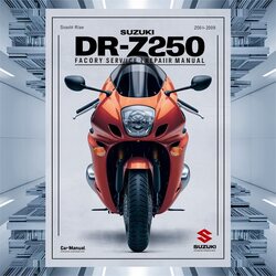 2001-2009 Suzuki DR Series DR-Z250 Service Repair Workshop Manual PDF