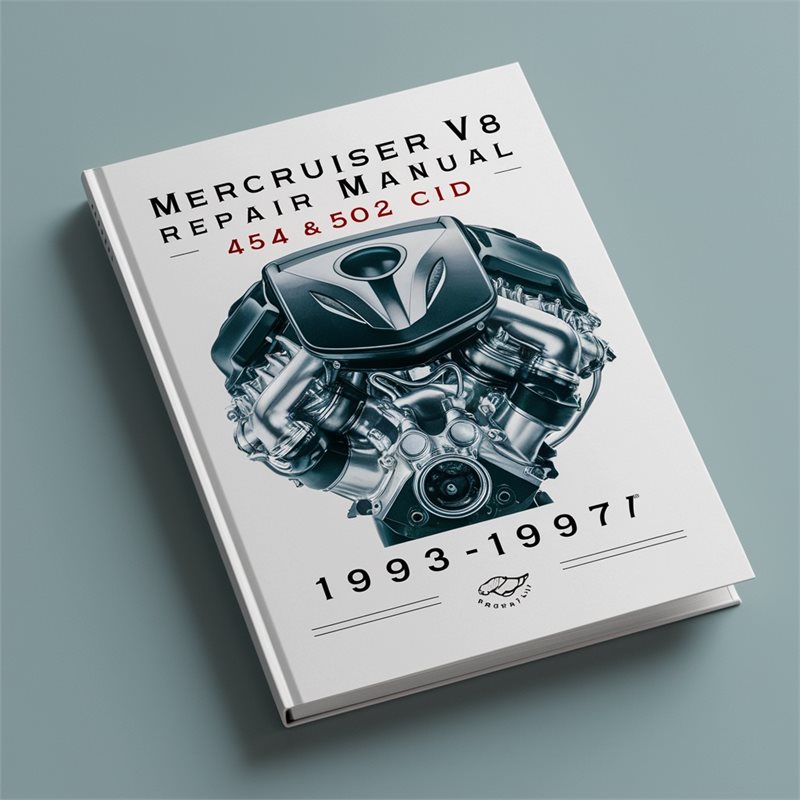 1993-1997 Mercruiser V8 454 502 Cid Service Repair Workshop Manual PDF