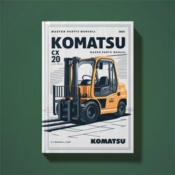 Komatsu CX 20 Forklift Master Parts Catalog PDF