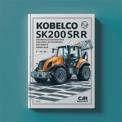 Kobelco SK200SR SK200SRLC Hydraulic Excavators Optional Attachments Parts (la01-01001 Yb01-01001) S3yb01801ze01 Catalog PDF