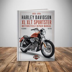1970-1978 Harley Davidson Sportster XL Xlh Xlch XLT Motorcyle Service Repair Workshop Manual PDF