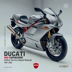 1991-2002 Ducati 900 Supersport - Online Service Repair Workshop Manual PDF