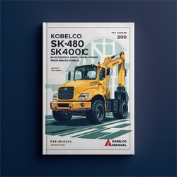 Kobelco SK480 SK480LC Mark VI Hydraulic Excavators Mitsubishi Diesel Engine 6D24-T Parts Catalog PDF