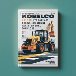 Kobelco SK115SR Hydraulic Excavators Isuzu 4bg1 Diesel Engine Parts (YV0100101) S3yv00003ze01 Catalog PDF