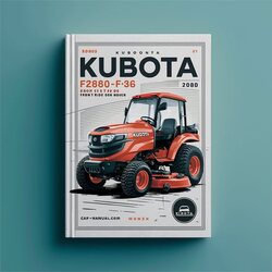 Kubota F2880 F3680 RCK72-F36 Rck72r-f36 RCK60-F36 Rck60r-f36 Front Cut Ride On Mower Service Repair Workshop Manual PDF