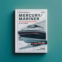 1965-1991 Mercury/mariner 2.2 40 HP Outboard 2 Stroke Service Repair Workshop Manual PDF