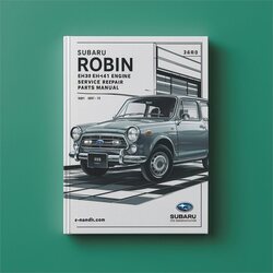Subaru Robin EH36 EH41 Engine Parts Catalog PDF