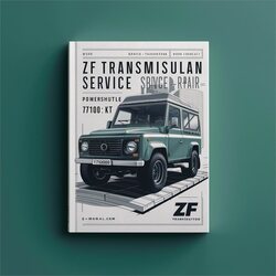 ZF Transmission Powershuttle T7100KT Service Repair Workshop Manual PDF