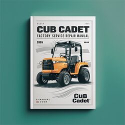 Cub Cadet 2165 Service Repair Workshop Manual PDF
