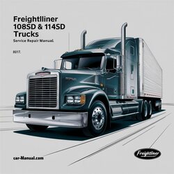 Freightliner S2 108SD 114SD Trucks Service Repair Workshop Manual PDF
