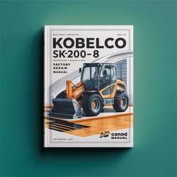 Kobelco SK200-8 Service Repair Workshop Manual PDF