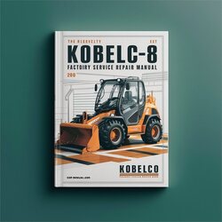 Kobelco Sk200lc-8 Service Repair Workshop Manual PDF