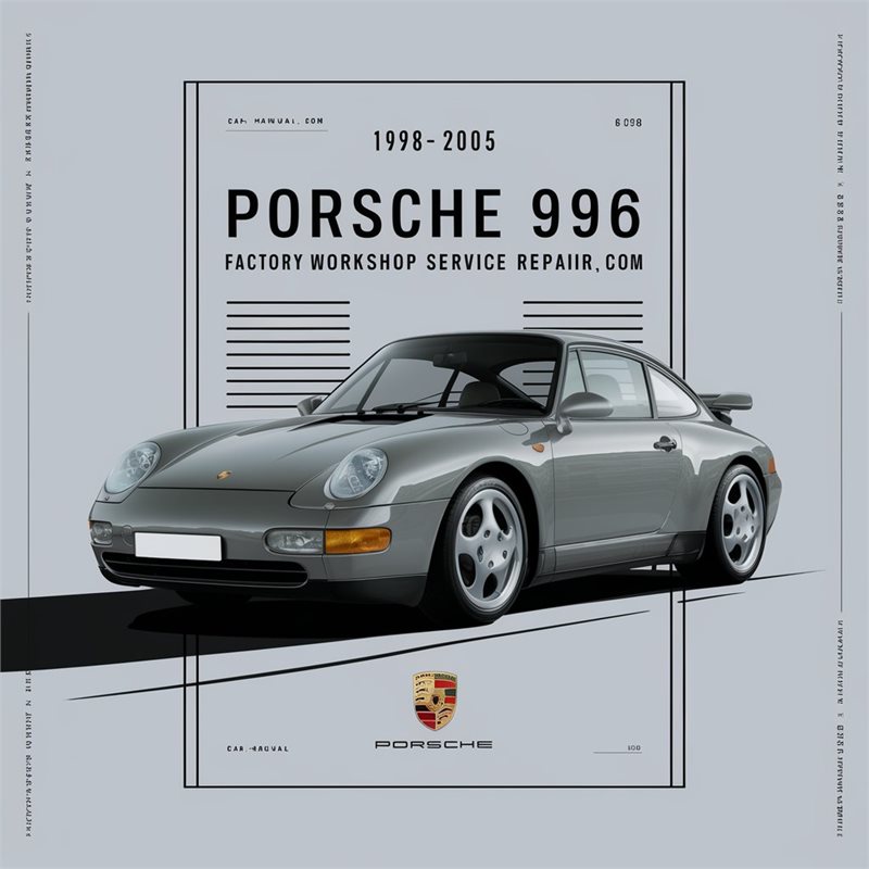 Porsche 996 COM Service Repair Workshop Manual PDF