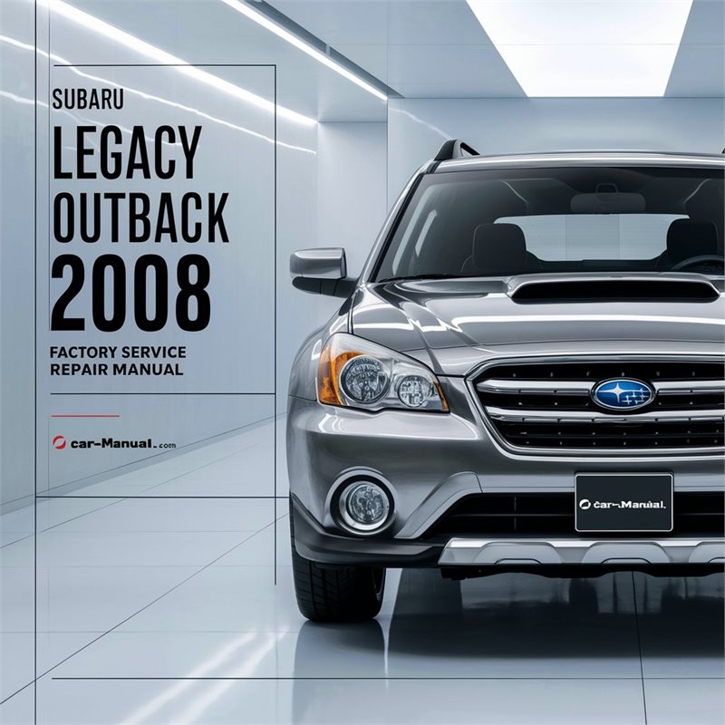 2008 Subaru Outback Legacy Service Repair Workshop Manual PDF