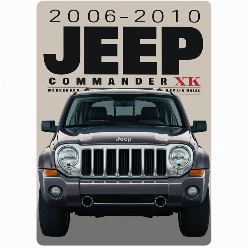 Jaguar XK Jeep Commander Service Repair Workshop Manual PDF