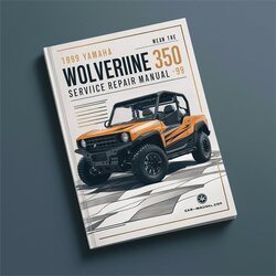 1999 Yamaha Wolverine 350 99 Service Repair Workshop Manual PDF