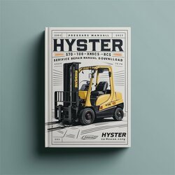 Hyster S70-100XM S80-100xmbcs S120XMS S100xm-prs Forklift Parts (F004) Catalog PDF