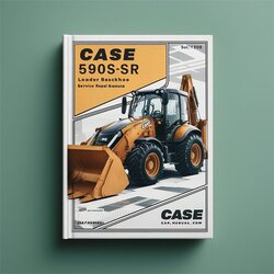 Case 580SR 590SR 695SR Loader Backhoe Service Repair Workshop Manual PDF