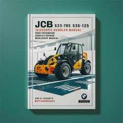 JCB 530-70 550-170 Telescopic Handler Service Repair Workshop Manual PDF