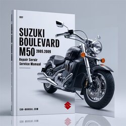 2005-2009 Derbi Boulevard Suzuki M50 Service Repair Workshop Manual PDF