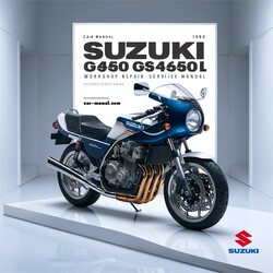 1980-1985 Suzuki GS Series GS450 GS450L Service Repair Workshop Manual PDF