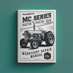 Mccormick MC Series Tractor Service Repair Workshop Manual PDF