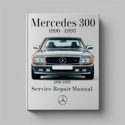 1990-1993 Mercedes 300 Service Repair Workshop Manual PDF