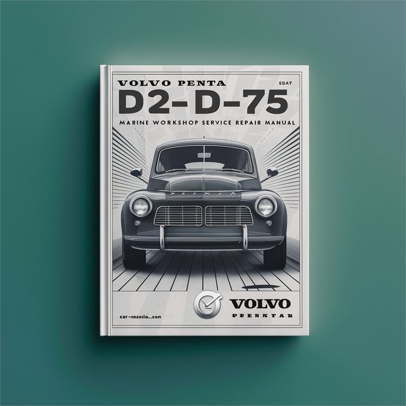 Volvo Penta D2-55 D2-75 Marine Service Repair Workshop Manual PDF