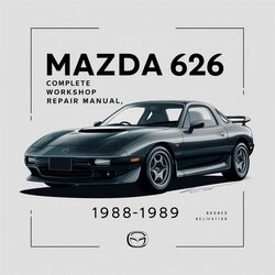 1988-1989 Mazda MX Models MX-6 626 Service Repair Workshop Manual PDF