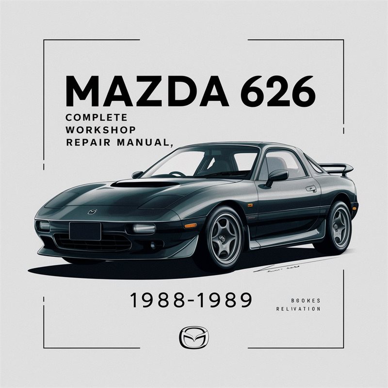 1988-1989 Mazda MX Models MX-6 626 Service Repair Workshop Manual PDF
