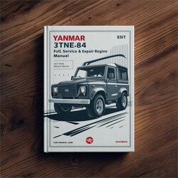 Yanmar 3tne84 3tne88 4tne82 Engine Service Repair Workshop Manual PDF