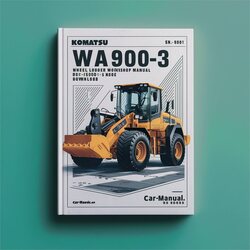 Komatsu WA900-3 Wheel Loader (sn: 50001 Up) Service Repair Workshop Manual PDF