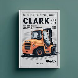 Clark C500 Forklift Service Repair Workshop Manual PDF