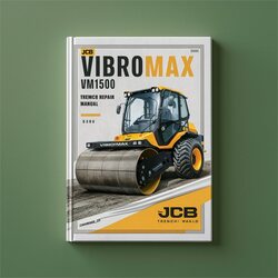 JCB Vibromax VM1500 Trench Roller Service Repair Workshop Manual PDF