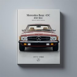 1973-1980 Mercedes 450 Benz SLC Service Repair Workshop Manual PDF