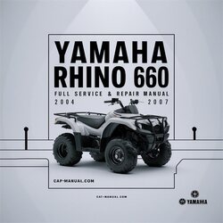 2004-2007 Yamaha Rhino 660 ATV Service Repair Workshop Manual PDF
