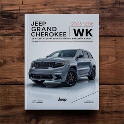 2005-2008 Jeep Grand Cherokee WK Service Repair Workshop Manual PDF