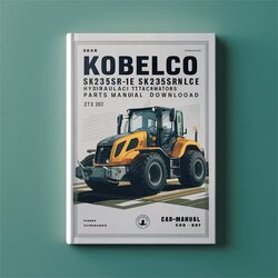 Kobelco Sk235sr-1e Sk235srnlc-1e Hydraulic Excavators Optional Attachments Parts (yf02-01201 Fu02-00501) S3yf01802ze03 Catalog PDF