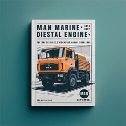 MAN Marine Diesel Engine D2848 D2840 D2842 Service Repair Workshop Manual PDF