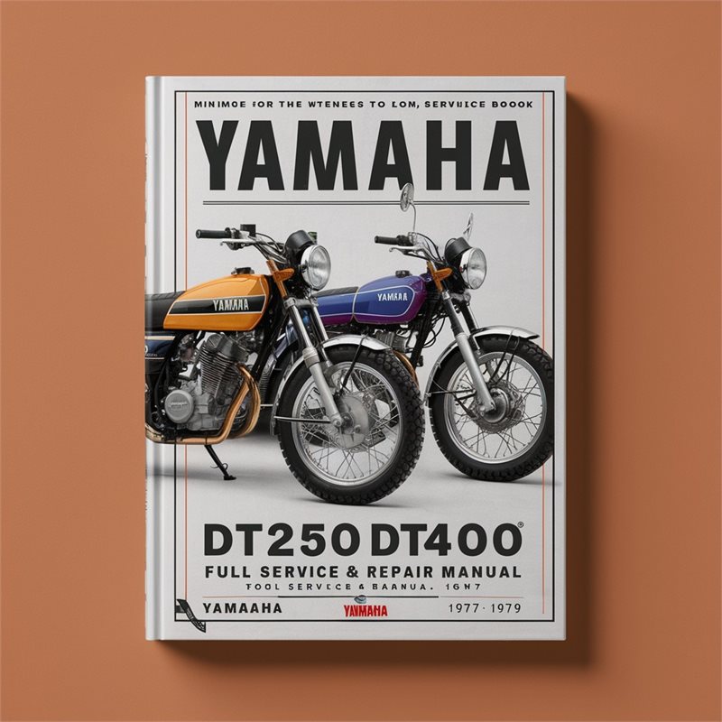 1977-1979 Yamaha DT Models DT250 DT400 Service Repair Workshop Manual PDF
