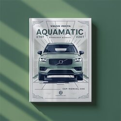 Volvo Penta Aquamatic 270T Service Repair Workshop Manual PDF