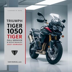 2007 Triumph Tiger Models 1050 ABS -onwards Service Repair Workshop Manual PDF
