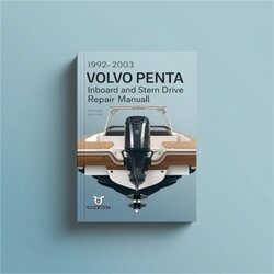1992-2003 Volvo Penta Inboard Stern Drive Service Repair Workshop Manual PDF