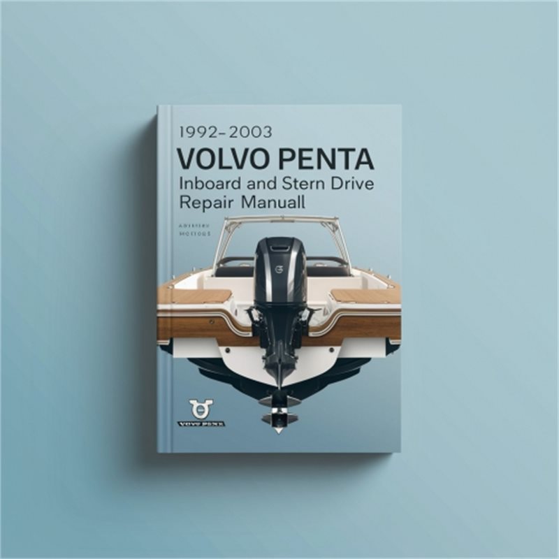 1992-2003 Volvo Penta Inboard Stern Drive Service Repair Workshop Manual PDF