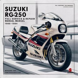 1983-1984 Suzuki RG Series RG250 RG250W Service Repair Workshop Manual PDF