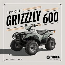 1998-2001 Yamaha Grizzly 600 Service Repair Workshop Manual PDF
