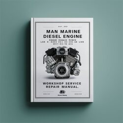 MAN Marine Diesel Engine D2848 D2840 D2842 LXE LE 401 413 Service Repair Workshop Manual PDF