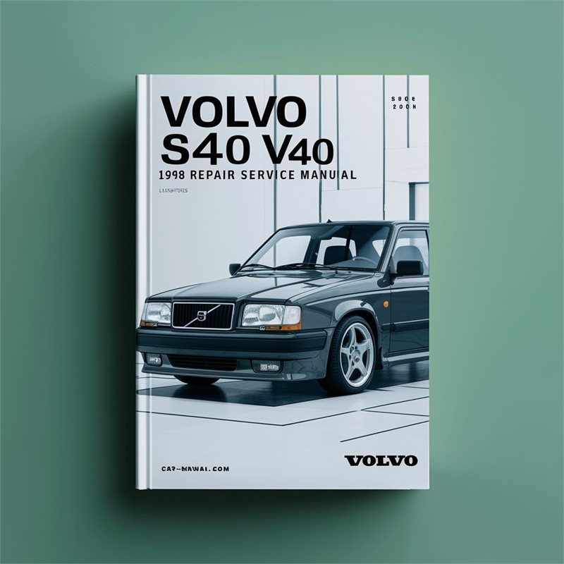 1998 Volvo S40 V40 Service Repair Workshop Manual PDF