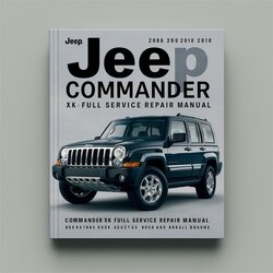2006-2010 Jaguar XK Jeep Commander Service Repair Workshop Manual PDF